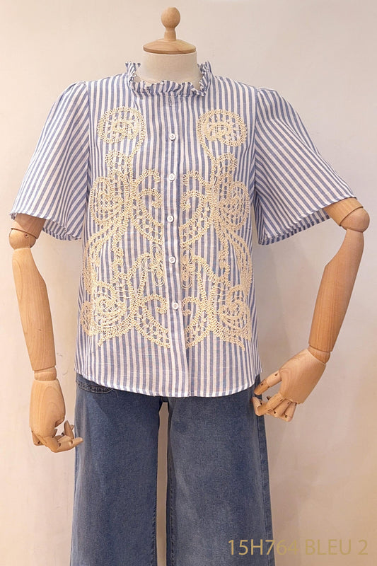 Blouse coton Virginie