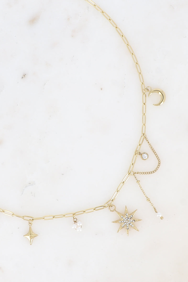Collier en acier Magali