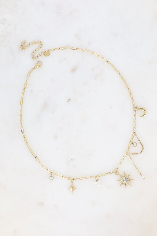 Collier en acier Magali
