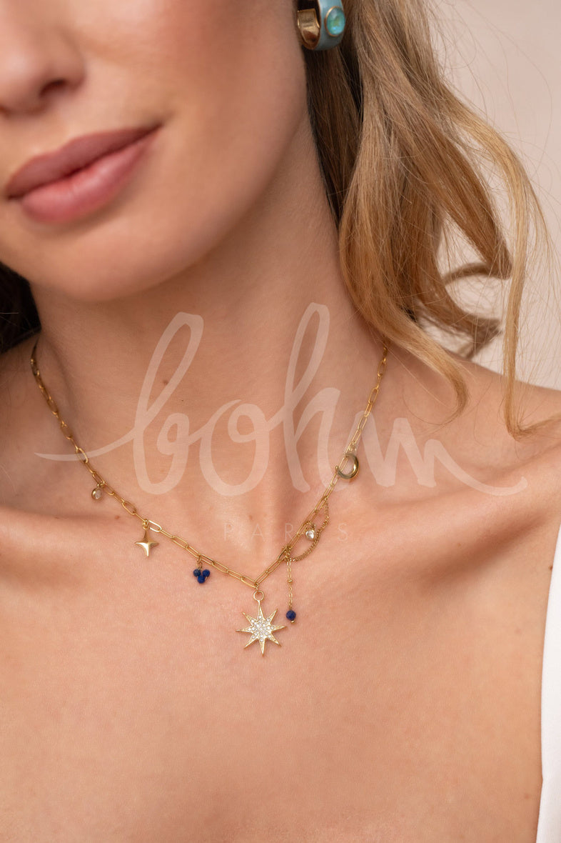 Collier en acier Magali